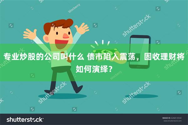 专业炒股的公司叫什么 债市陷入震荡，固收理财将如何演绎？