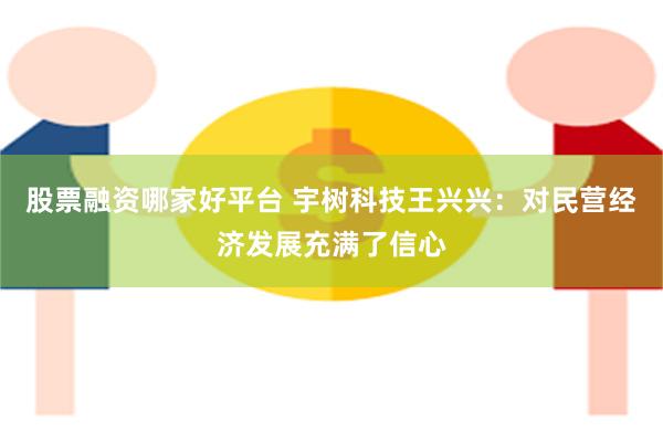 股票融资哪家好平台 宇树科技王兴兴：对民营经济发展充满了信心